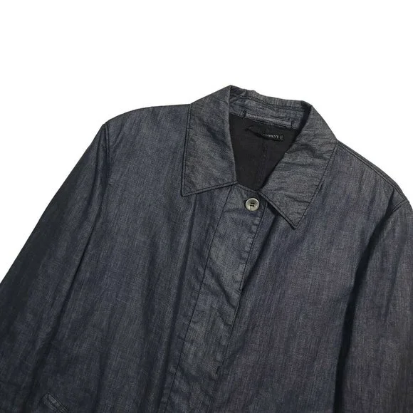 CP Company SS2003 (IT46/M) Flax Linen Coat - Waxed Grey Archive - Picture 3 of 6